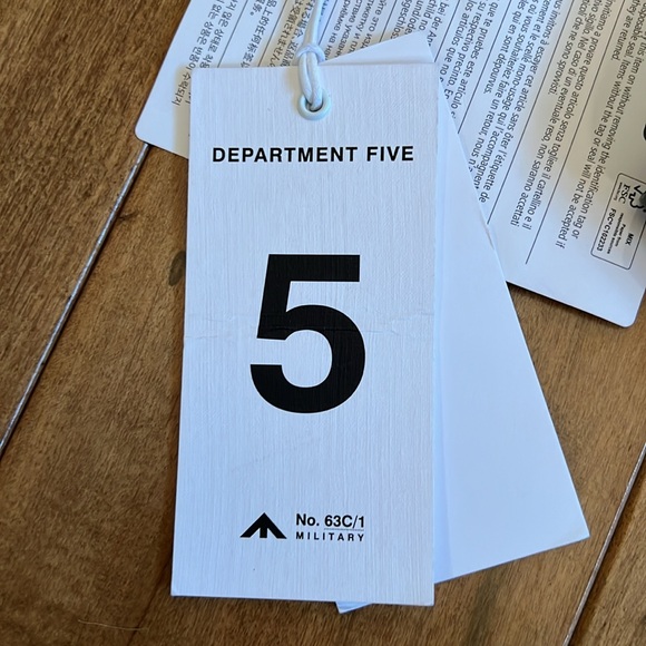 Department Five Olive Cuffed Pants Cropped - Picture 10 of 12